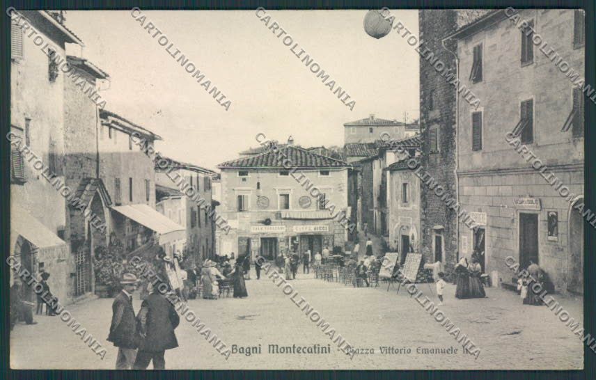Pistoia Montecatini cartolina MV0224 – fronte
