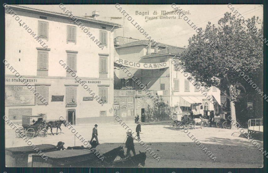 Pistoia Montecatini cartolina MV0229 – fronte