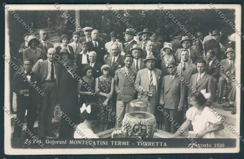 Pistoia Montecatini Foto cartolina MV0243 – fronte