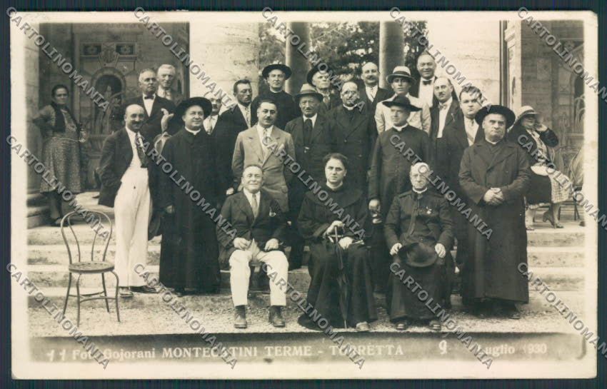 Pistoia Montecatini Foto cartolina MV0245 – fronte