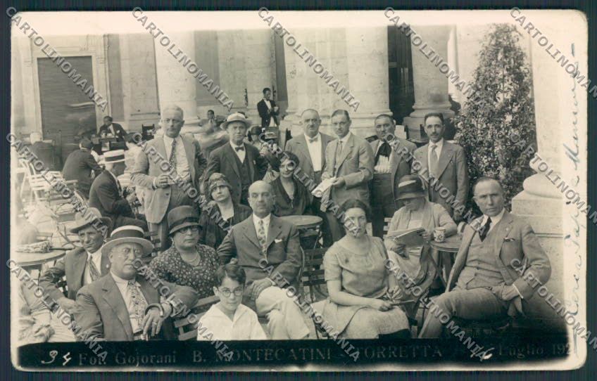 Pistoia Montecatini Foto cartolina MV0250 – fronte