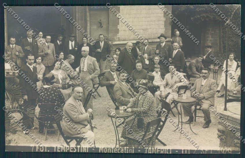 Pistoia Montecatini Foto cartolina MV0252 – fronte