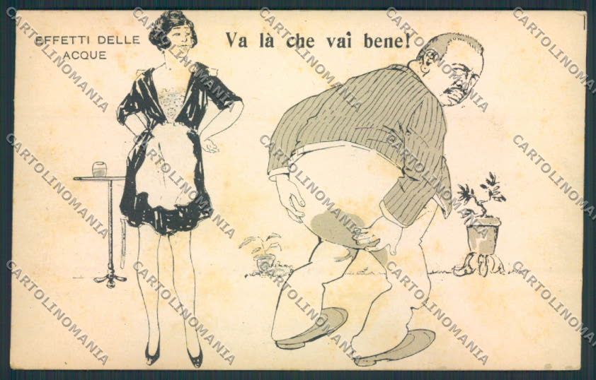 Pistoia Montecatini Umoristica cartolina MV0260 – fronte
