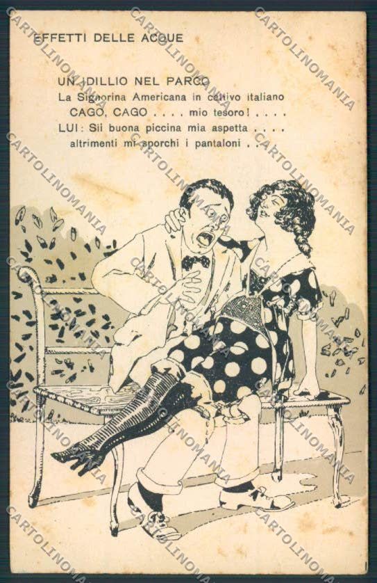 Pistoia Montecatini Umoristica cartolina MV0266 – fronte