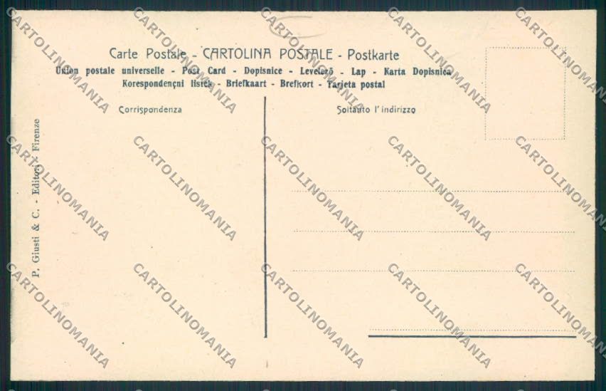 Pistoia Montecatini Umoristica cartolina MV0278 – retro