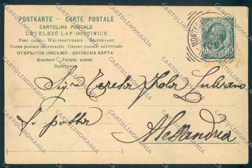 Pistoia Montecatini Umoristica cartolina MV0297 – retro