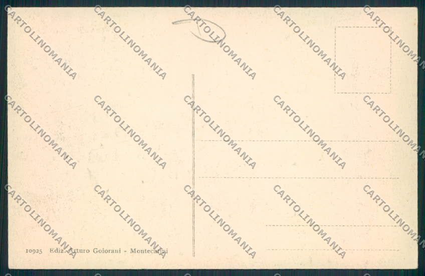 Pistoia Collodi cartolina MV0302 – retro