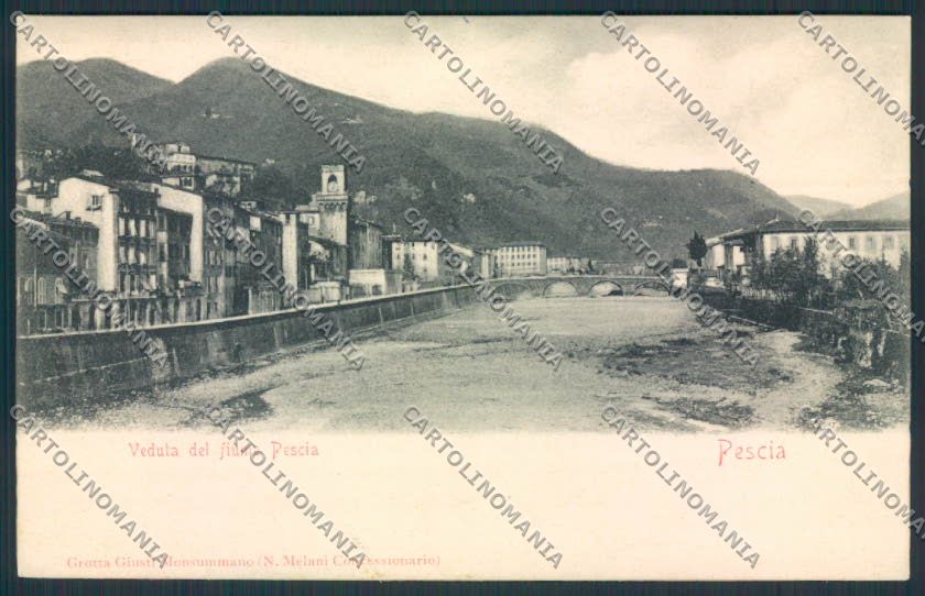 Pistoia Pescia cartolina MV0311 – fronte