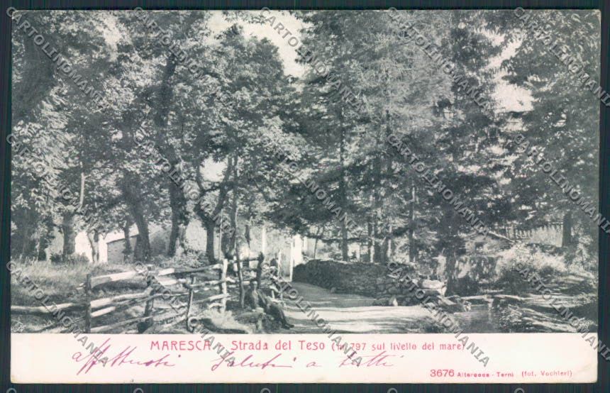 Pistoia San Marcello Maresca cartolina MV0334 – fronte