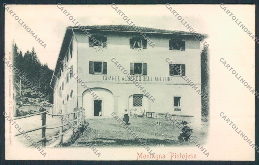 Pistoia Abetone cartolina MV0338 – fronte