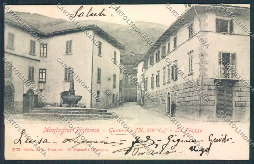Pistoia San Marcello Gavinana cartolina MV0340 – fronte
