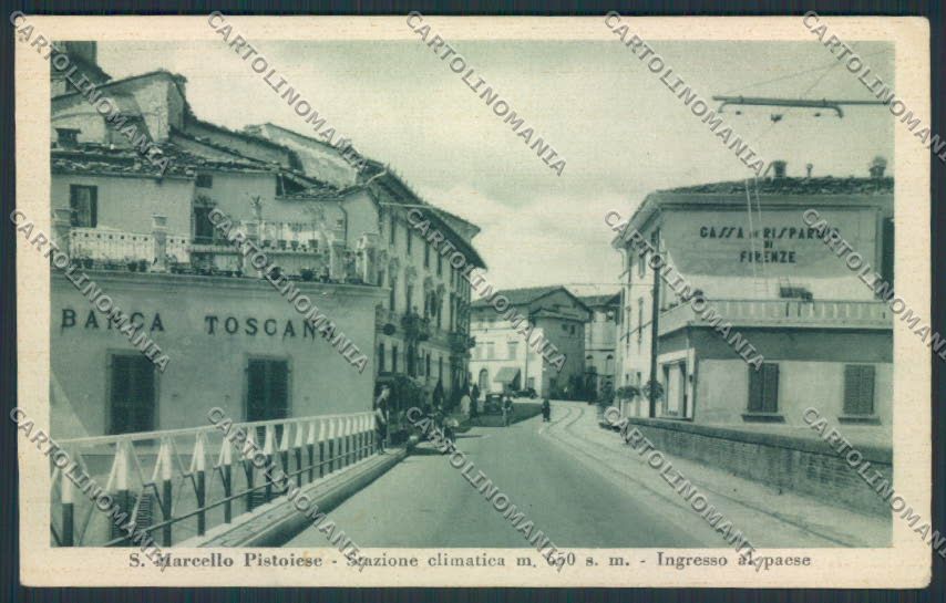 Pistoia San Marcello cartolina MV0341 – fronte