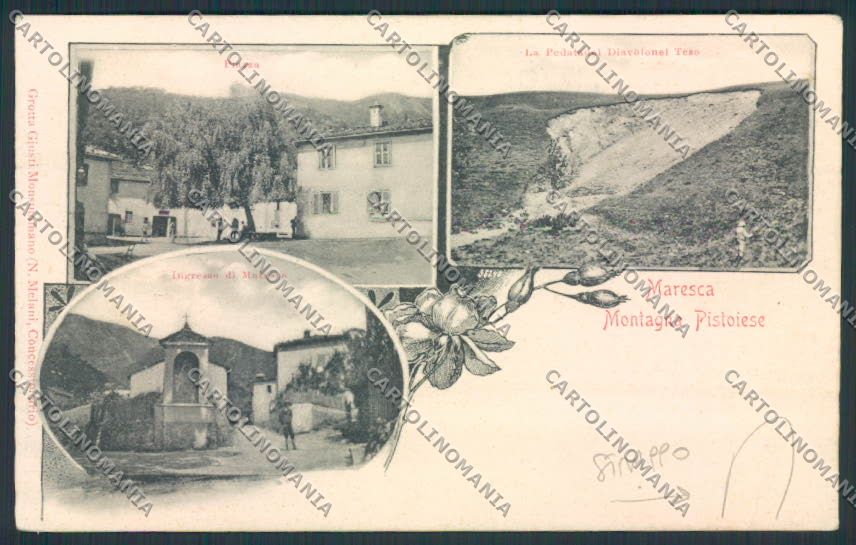Pistoia San Marcello Maresca STRAPPO cartolina MV0349 – fronte