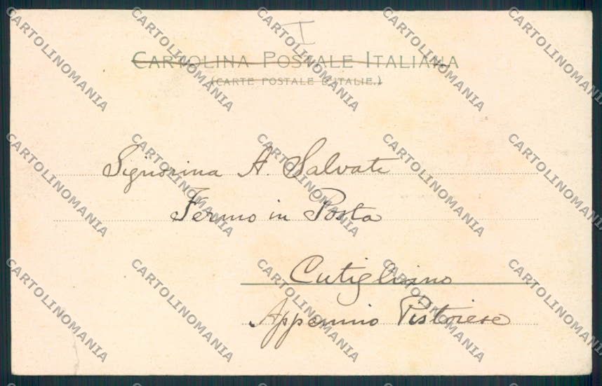 Pistoia San Marcello Maresca STRAPPO cartolina MV0349 – retro