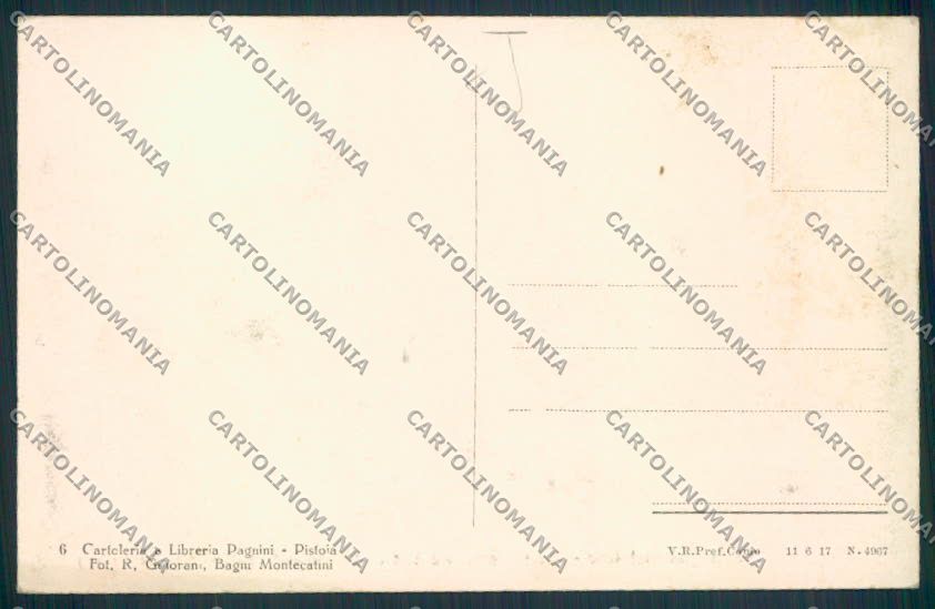 Pistoia San Marcello Limestre SMI cartolina MV0354 – retro