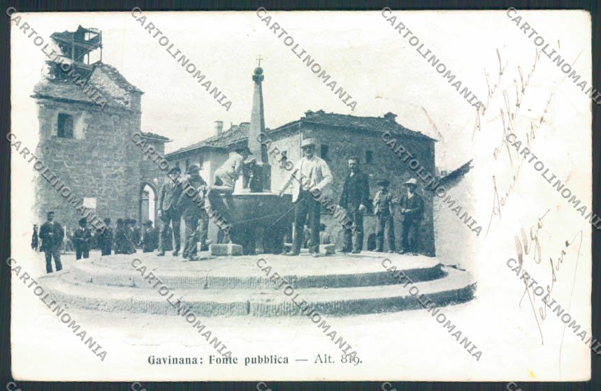 Pistoia San Marcello PIEGHE cartolina MV0362 – fronte