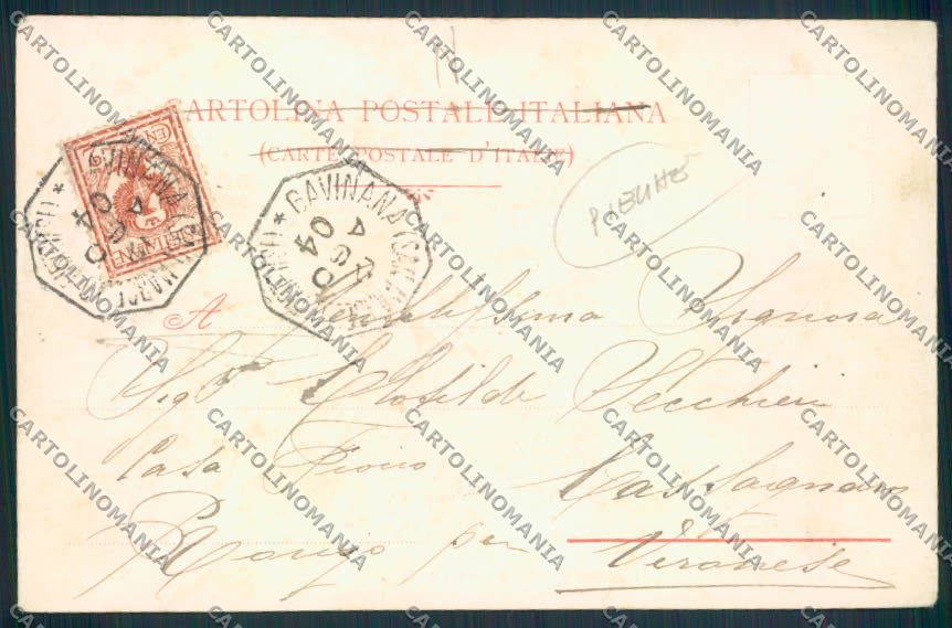Pistoia San Marcello PIEGHE cartolina MV0362 – retro