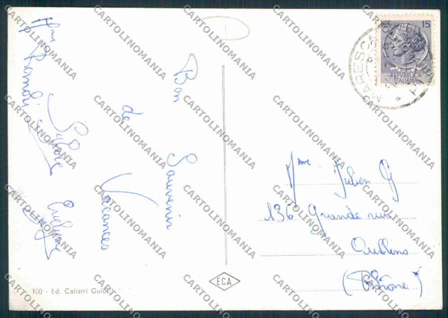 Pistoia San Marcello Maresca Foto FG cartolina MV0370 – retro