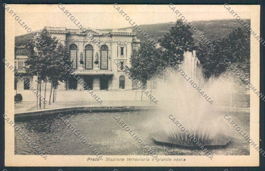 Prato Stazione cartolina MV0375 – fronte