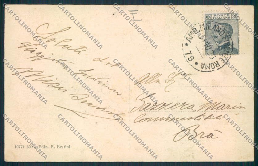 Prato cartolina MV0376 – retro