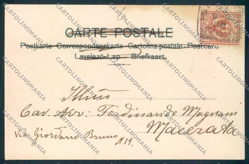 Prato cartolina MV0382 – retro