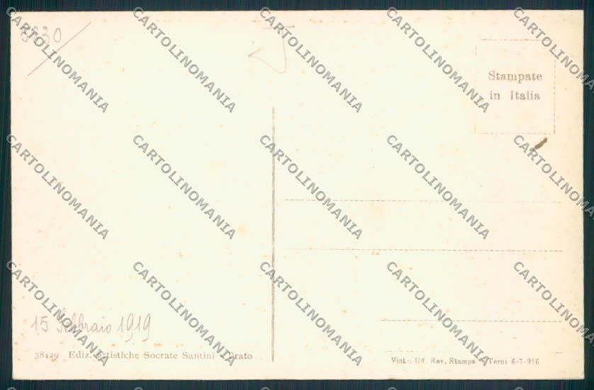Prato cartolina MV0391 – retro