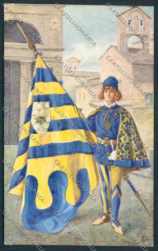 Siena Palio cartolina MV0409 – fronte