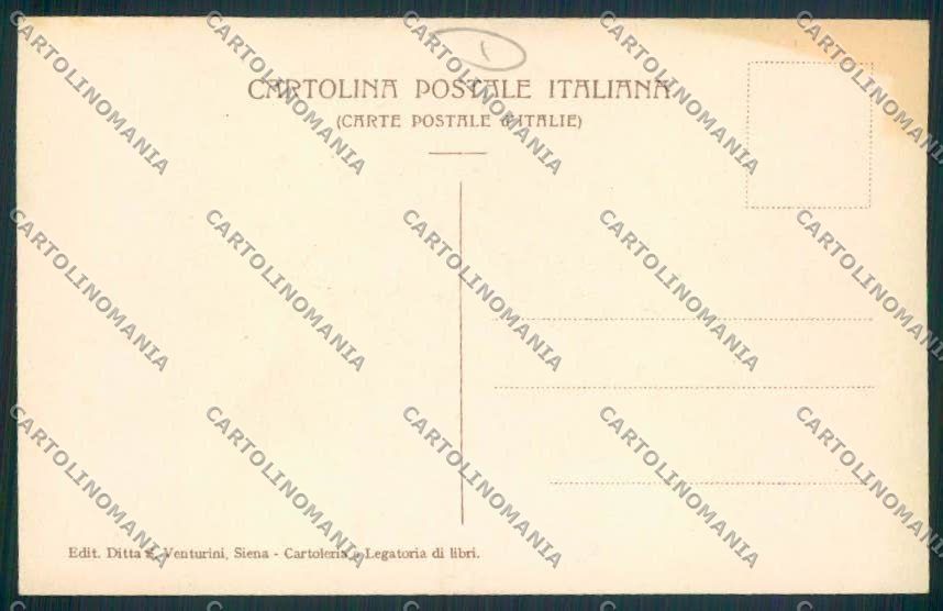 Siena Palio cartolina MV0411 – retro