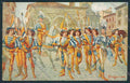Siena Palio SCOLLATA cartolina MV0413 – fronte