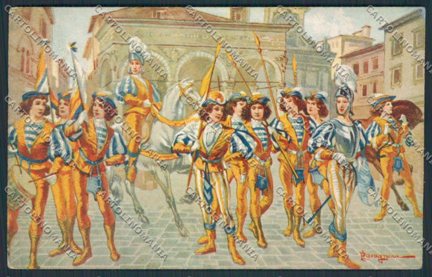 Siena Palio SCOLLATA cartolina MV0413 – fronte