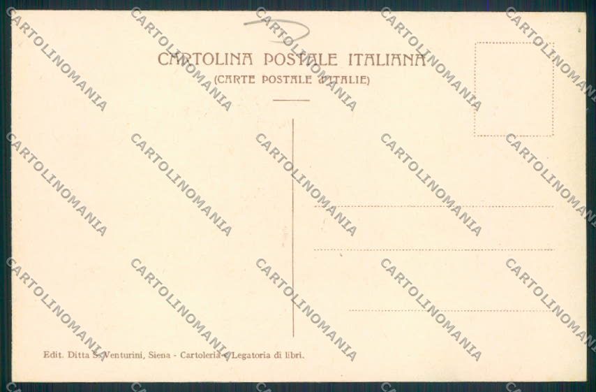 Siena Palio cartolina MV0419 – retro