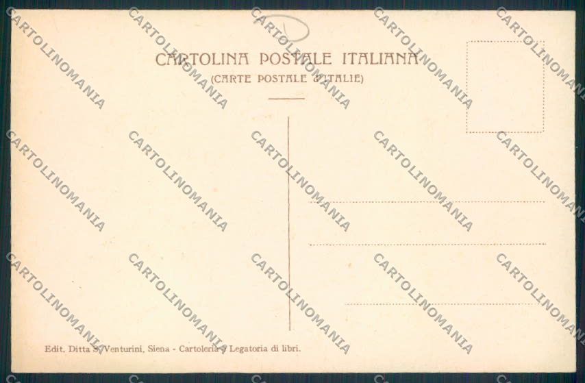 Siena Palio cartolina MV0421 – retro