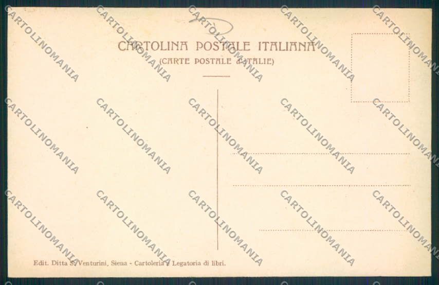 Siena Palio cartolina MV0423 – retro