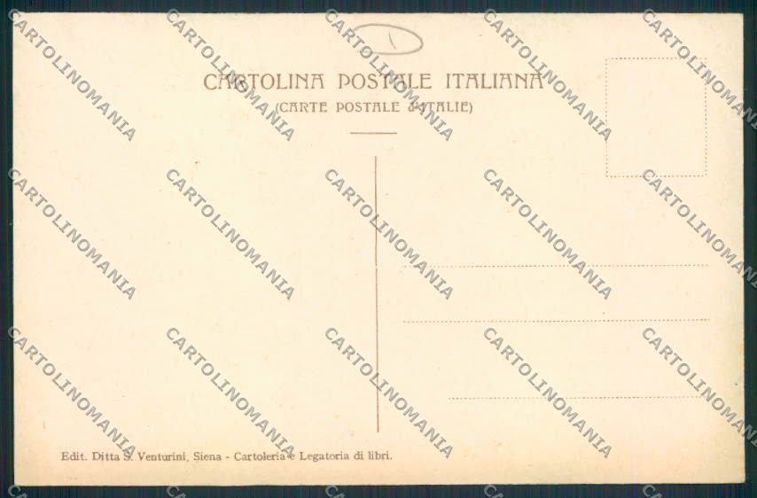 Siena Palio cartolina MV0428 – retro