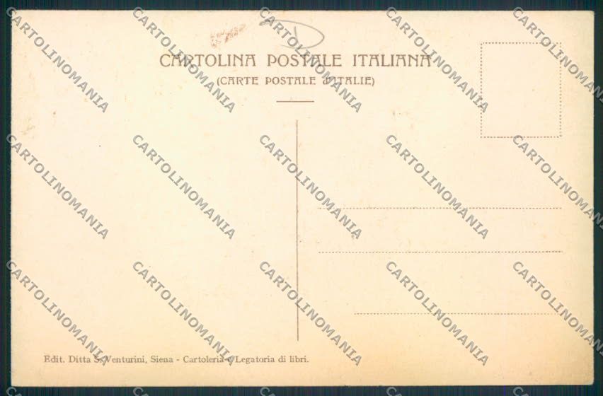 Siena Palio cartolina MV0429 – retro