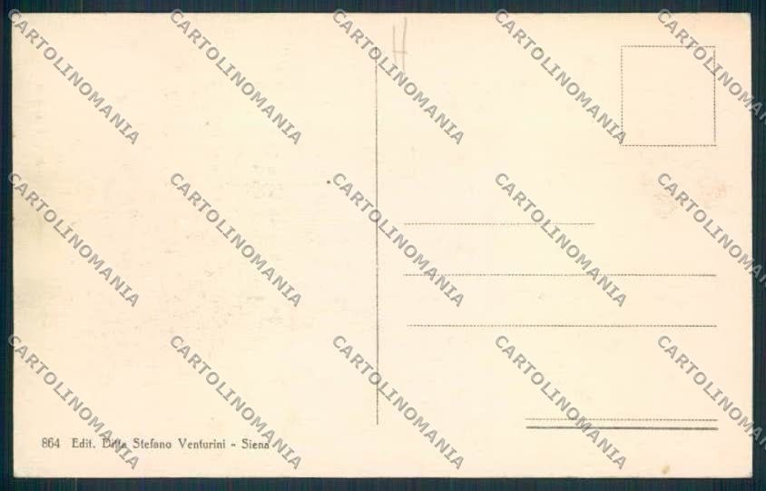 Siena cartolina MV0446 – retro