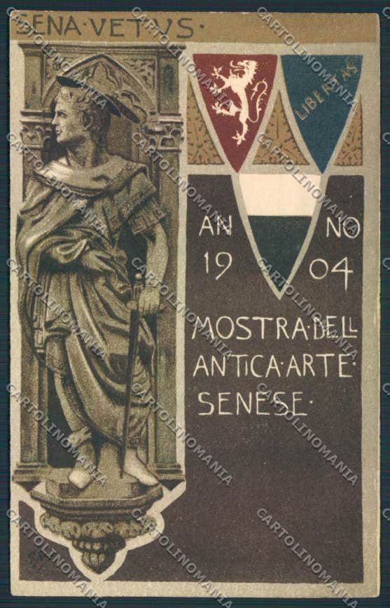 Siena Commemorativa cartolina MV0453 – fronte