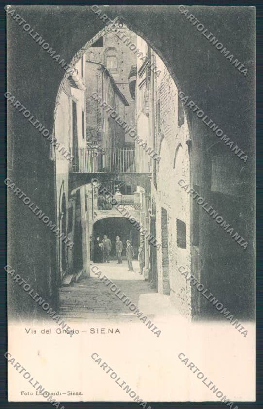 Siena Ghetto Giudaica cartolina MV0464 – fronte