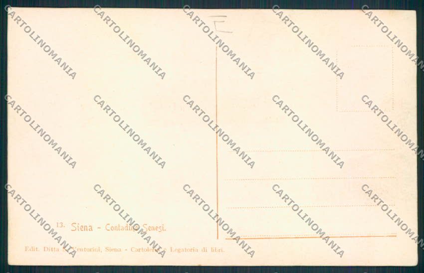 Siena Costumi cartolina MV0472 – retro
