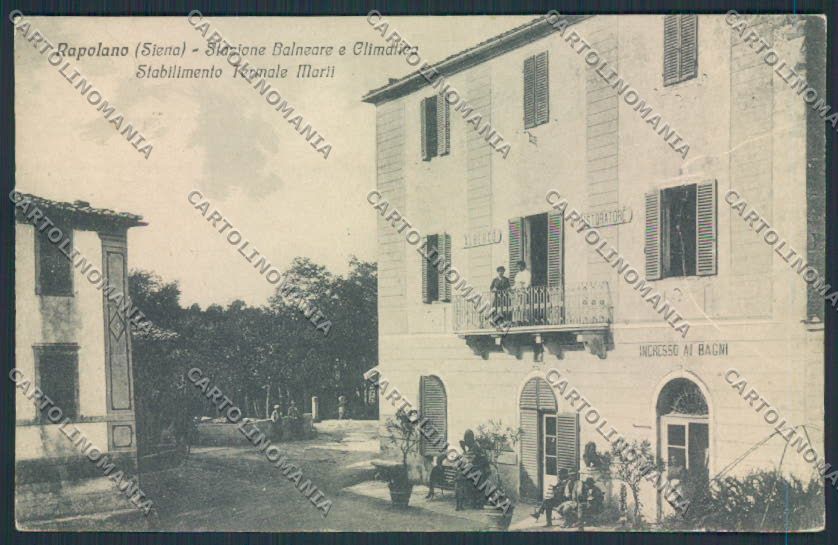 Siena Rapolano cartolina MV0495 – fronte