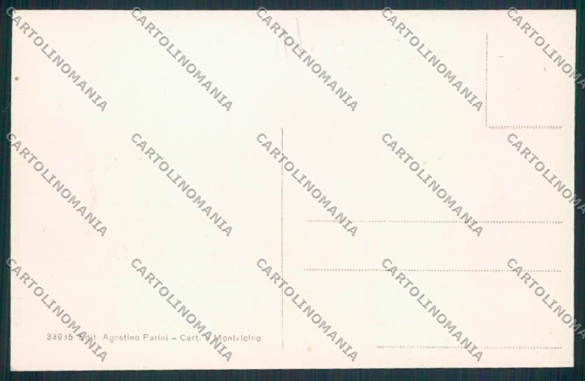 Siena Montalcino cartolina MV0517 – retro