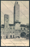 Siena San Gimignano cartolina MV0575 – fronte