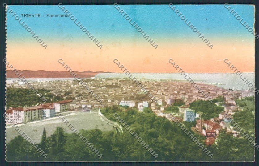 Trieste cartolina MV0588 – fronte