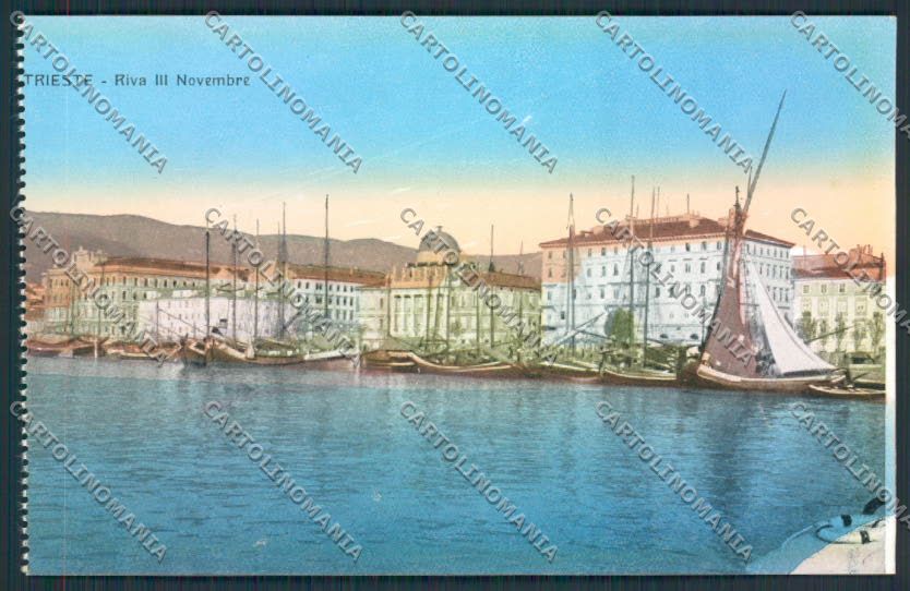 Trieste cartolina MV0592 – fronte