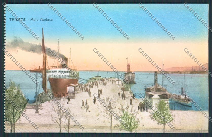 Trieste cartolina MV0595 – fronte