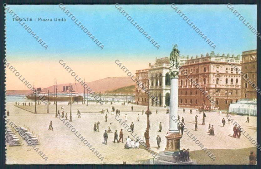 Trieste cartolina MV0597 – fronte