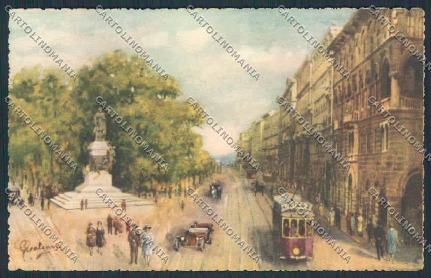 Trieste Tram cartolina MV0600 – fronte