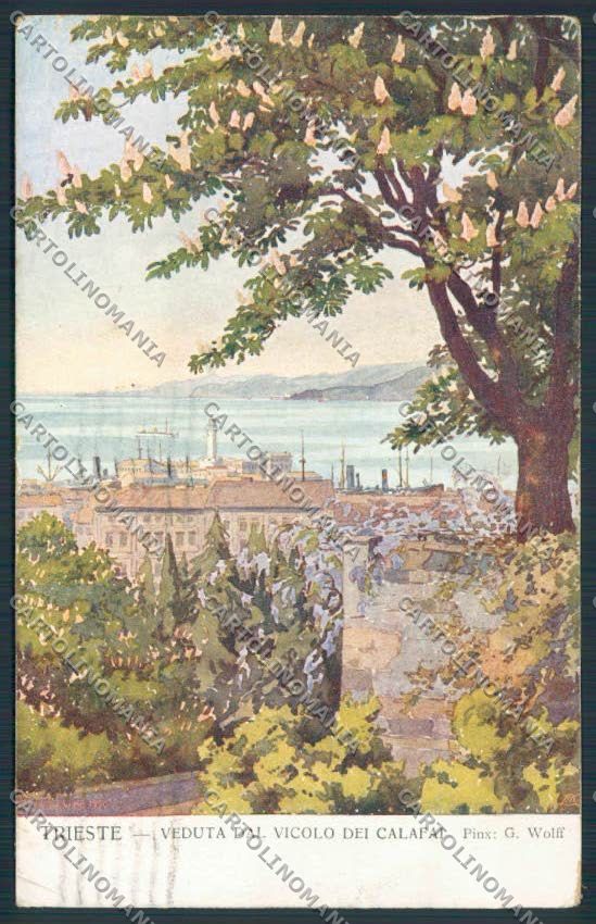 Trieste cartolina MV0606 – fronte