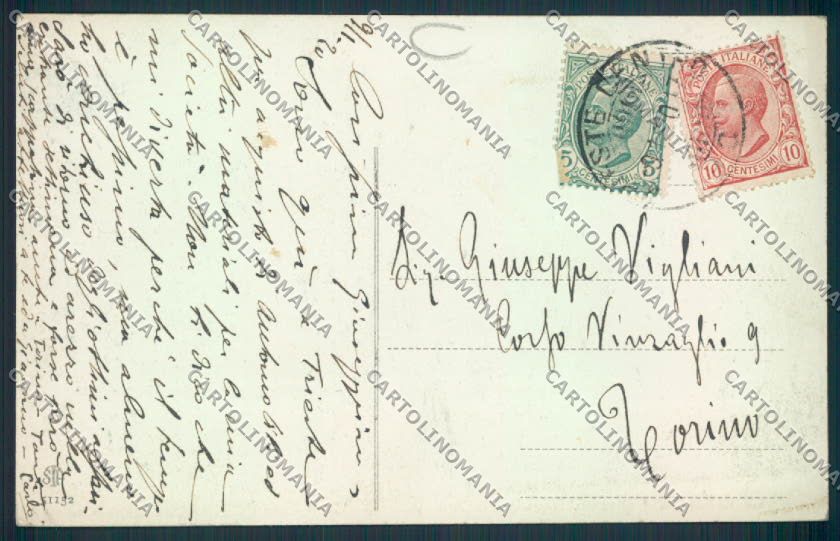 Trieste cartolina MV0607 – retro