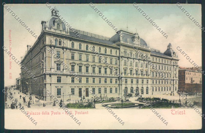 Trieste PIEGHINA cartolina MV0608 – fronte